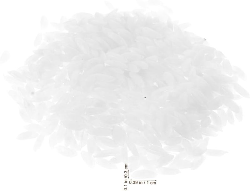 Artificial Rice Props for Photography Home Decor Teaching Tools Realistic Fake Rice Models - Image 2